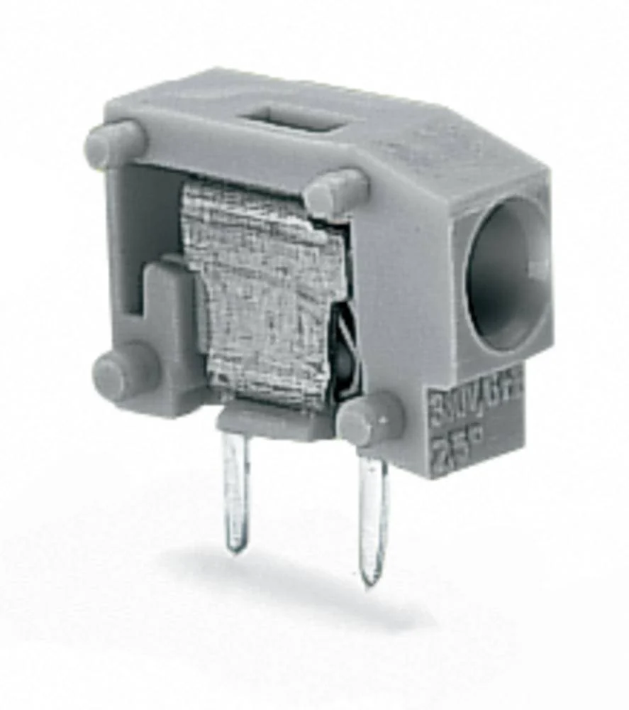 Быстроразъемная клемма WAGO 235-401, 1 pin, 0.25мм² - 2.50мм², 320В, CS: 5мм;5.08мм, (800 шт)