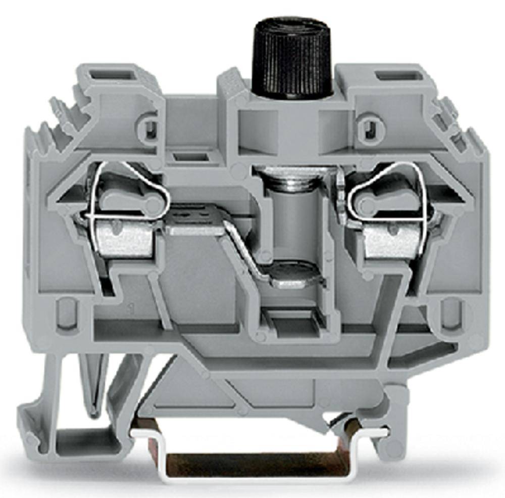 Клемма предохранителя WAGO 282-122, 2 pin, 0.20мм² - 6мм², 500В, 10А, конф: L, (40 шт)