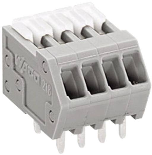 Быстроразъемная клемма WAGO 218-504, 4 pin, 0.08мм² - 0.50мм², 160В, 6А, CS: 2.54мм, (1 шт)