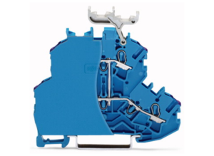 Двухуровневый клеммный блок WAGO 2002-2209/099-000, 2 pin, 0.25мм²-4.0мм², 800В, 24А, (1 шт)