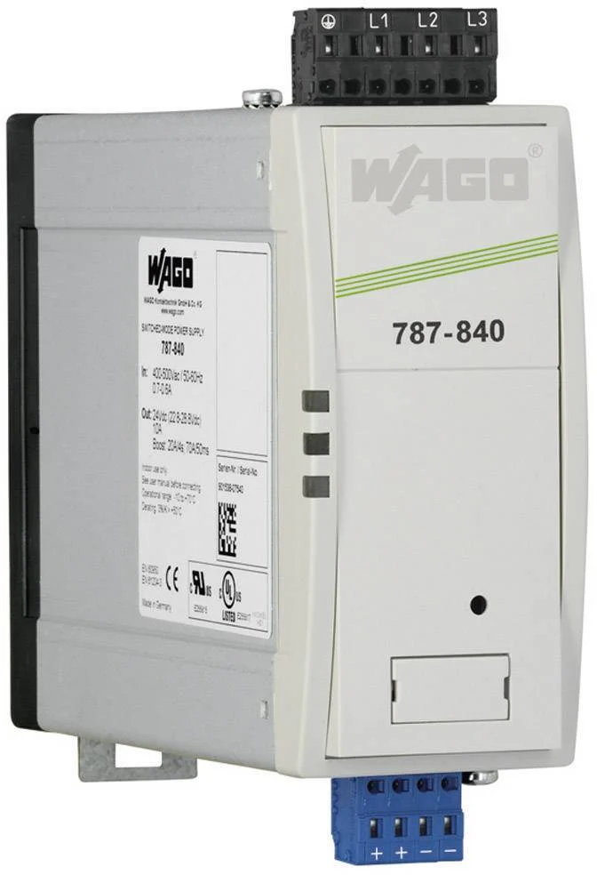 Блок питания на DIN-рейке WAGO 787-840 EPSITRON® PRO POWER