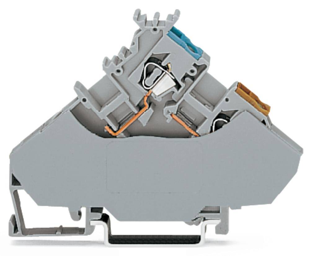 Клемма бесконтактного переключателя WAGO 280-567, 2 pin, 0.08мм² - 2.50мм², 400В, 20А, конф: L, (20 шт)
