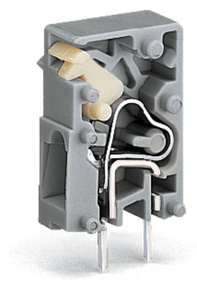 Быстроразъемная клемма WAGO 741-901, 1 pin, 0.08мм² - 2.50мм², 250В, CS: 5мм, (4320 шт)