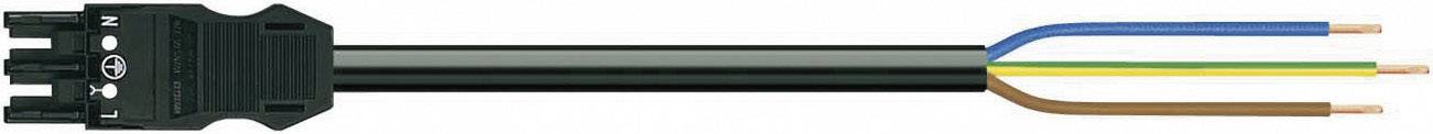 Кабель питания WAGO 771-9993/206-601, 2 pin,  - 1.5мм², 250В, вилка, конец кабеля, (1 шт)