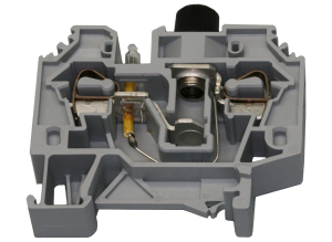 Клеммная колодка предохранителя WAGO 282-124, 2 pin, 0.2мм²-6.0мм², 250В, 10А, (1 шт)