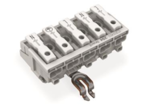 Клемма подключения к сети WAGO 294-8315, 5 pin, 0.5мм²-2.5мм², 24А, (1 шт)