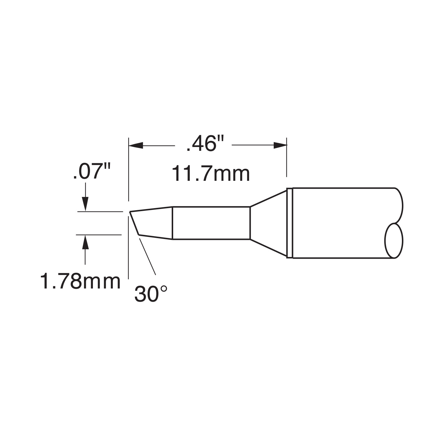 Картридж-наконечник Metcal CVC-8BV3018S 