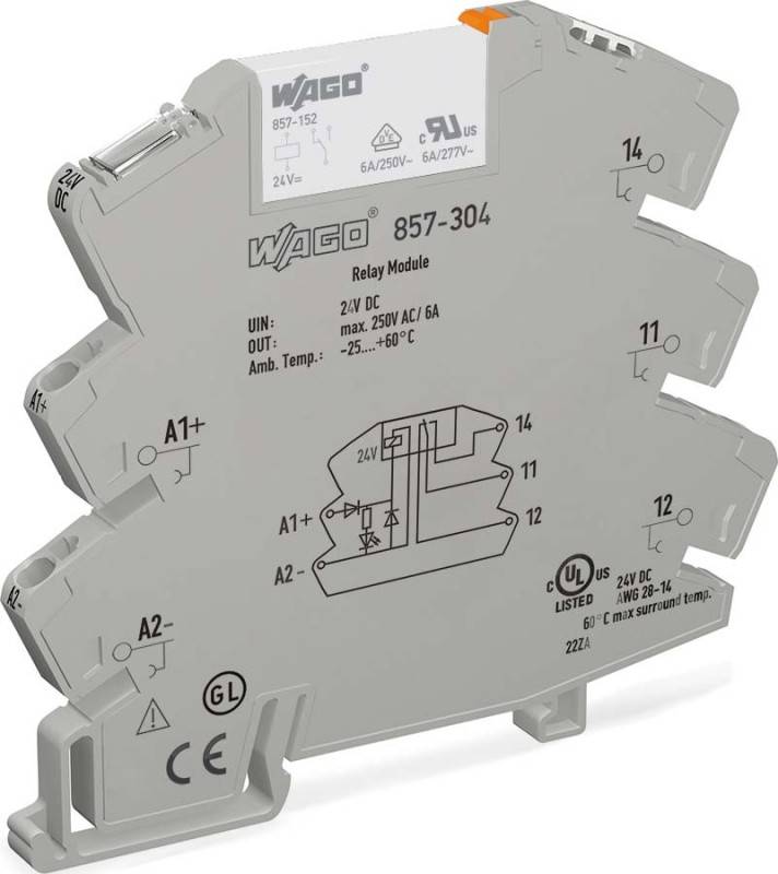 Релейный модуль WAGO 857-304 
