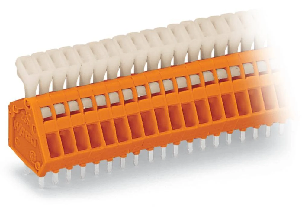 Быстроразъемная клемма WAGO 233-548, 48 pin, 0.08мм² - 0.50мм², 160В, CS: 2.54мм, (40 шт)