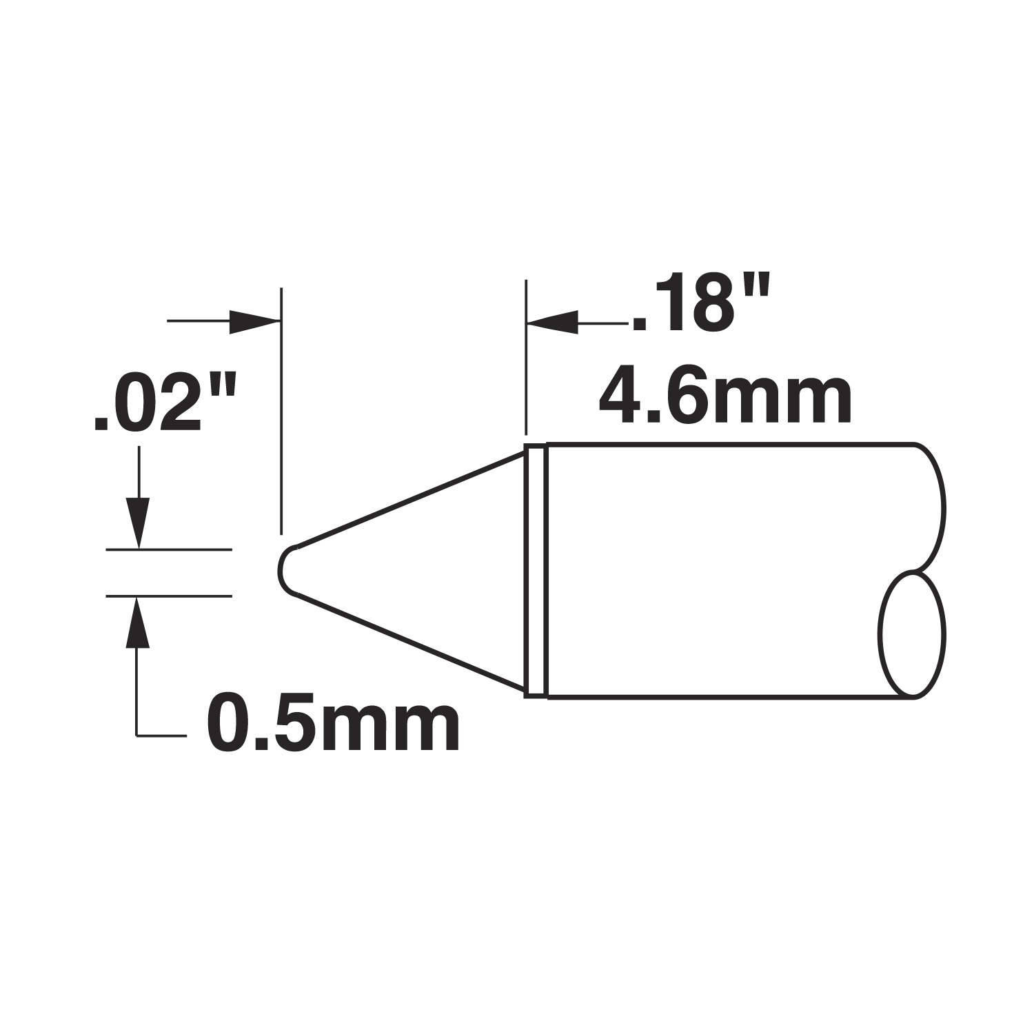 Картридж-наконечник Metcal CVC-5CN0005S 