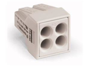 Клемма распределительной коробки WAGO 773-494, 1 pin, 0.75мм²-2.5мм², 24А, (1 шт)