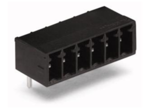 Контактный разъем WAGO 714-166, 6 pin, 160В, 8А, CS: 3.5мм, (1 шт)