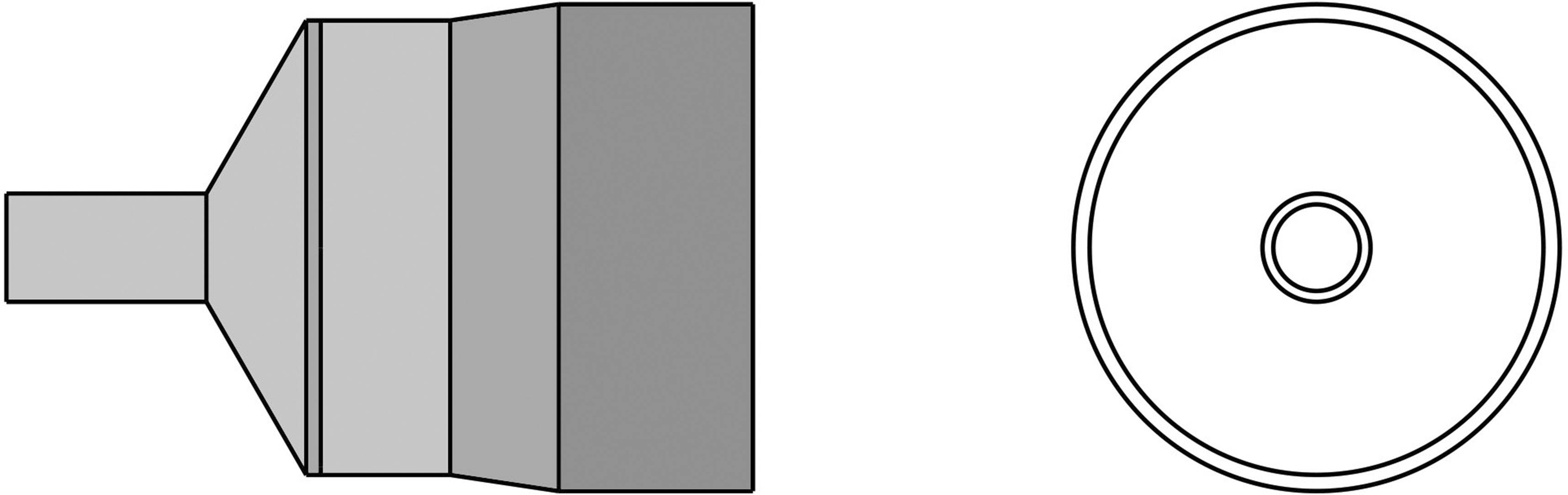 Сопло для горячего воздуха Weller T0058768743 TNR 40