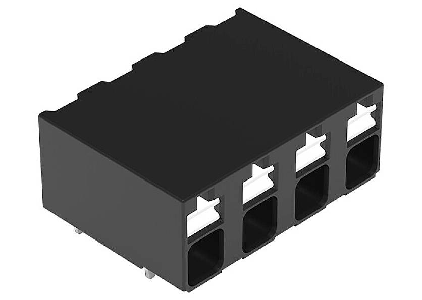 Клемма для печатной платы WAGO 2086-3204, 4 pin, 0.14мм² - 1.50мм², 630В, 17.5А, CS: 5мм, (1 шт)