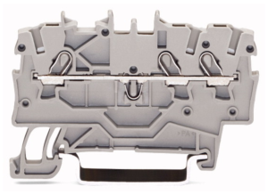 Проходная клеммная колодка WAGO 2000-1303, 1 pin, 0.14мм²-1.5мм², 550В, 13.5А, (1 шт)