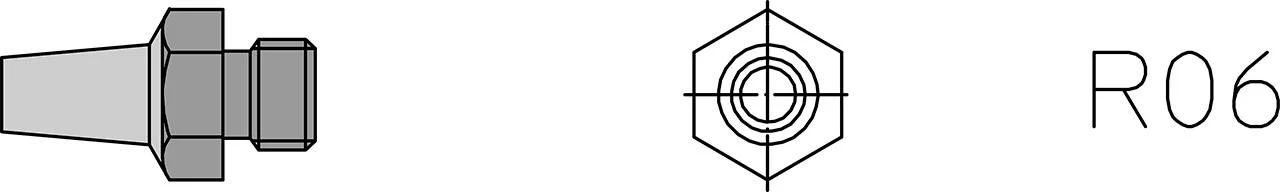 Термофен Weller T0052711999N WXHAP 200