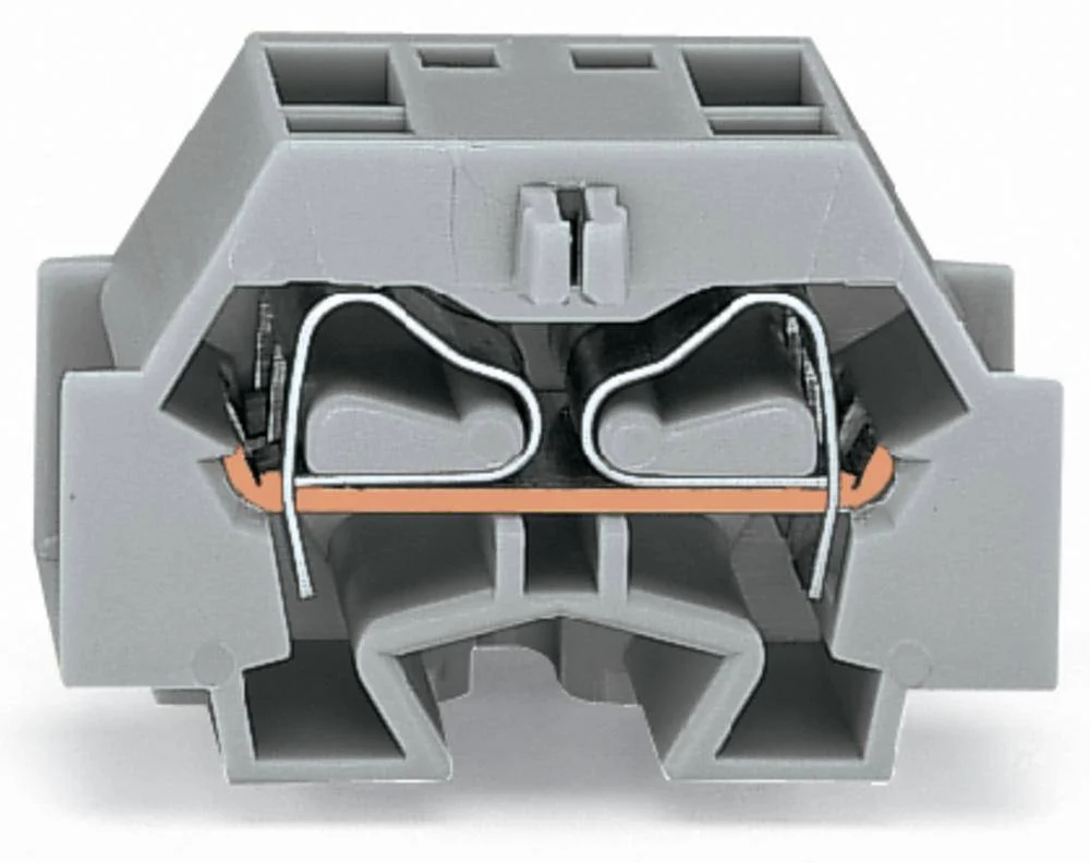 Клемма WAGO 262-351, 4 pin, 0.08мм² - 4мм², 630В, 32А, конф: L, (100 шт)