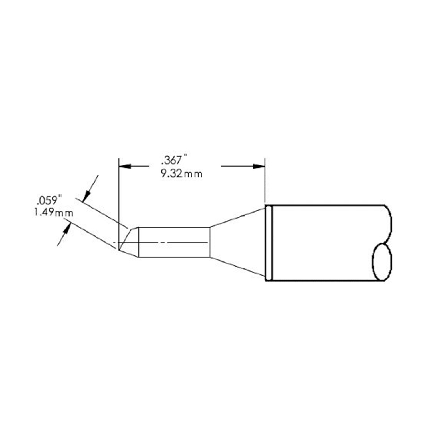 Картридж-наконечник Metcal CVC-7BV4001S 