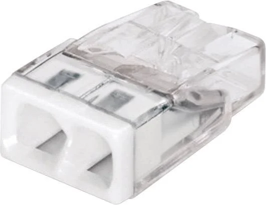 Винтовая клемма WAGO 2273-202-100, 2 pin, 0.5мм² - 2.5мм², 450В, 24А, (100 шт)