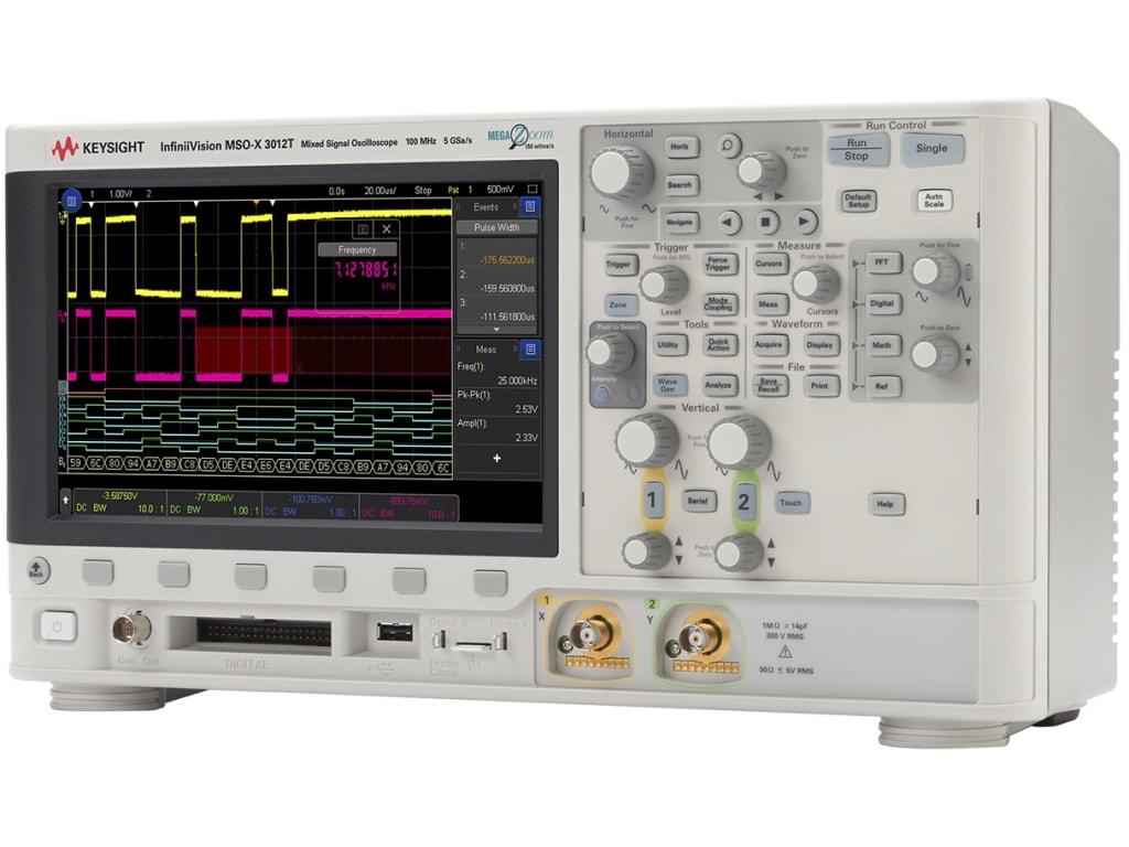 Осциллограф смешанных сигналов Keysight MSOX3012T 