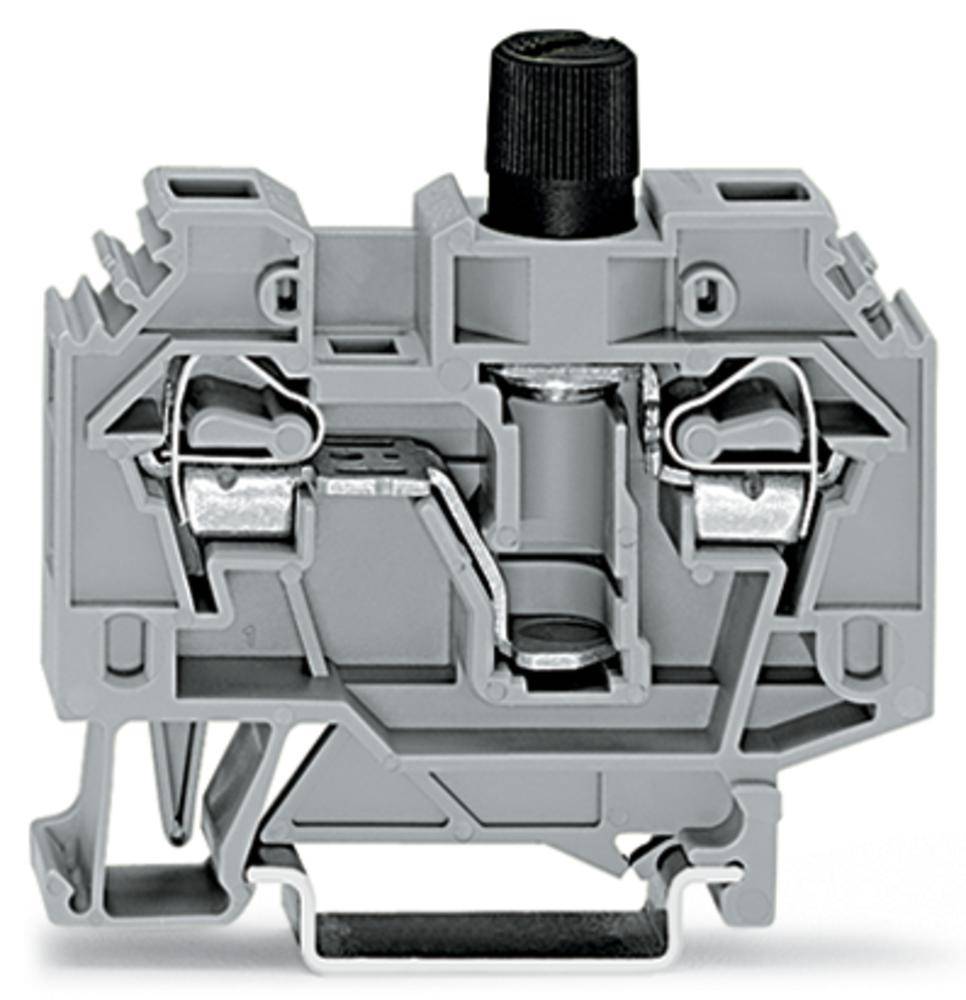 Клемма предохранителя WAGO 282-128, 2 pin, 0.20мм² - 6мм², 500В, 10А, конф: L, (40 шт)