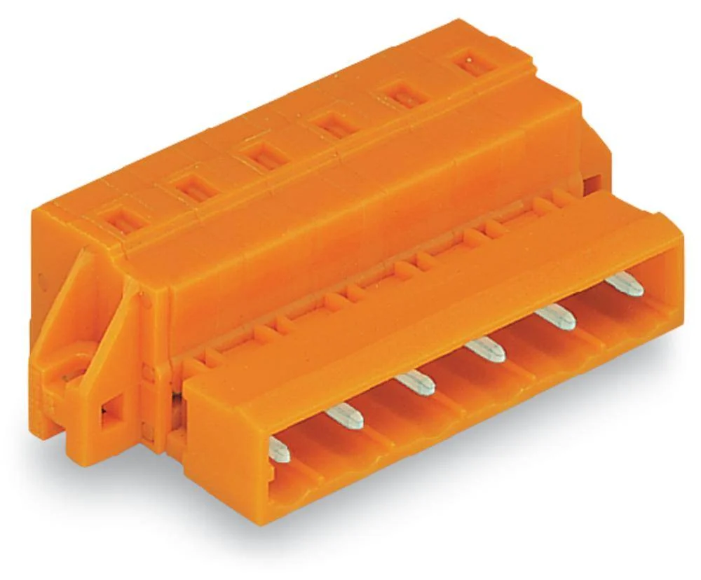 Штифтовая планка WAGO 731-634/019-000, 4 pin, 0.08мм² - 2.50мм², 630В, 12А, CS: 7.62мм, (50 шт)