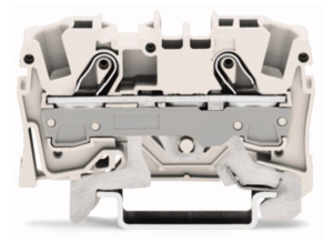 Клеммная колодка экрана WAGO 2006-1208, 2 pin, 0.5мм²-10мм², 550В, 41А, (1 шт)