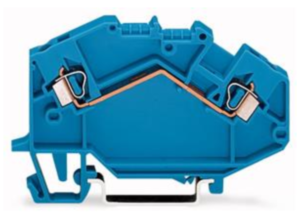 Проходная клеммная колодка WAGO 780-604, 1 pin, 0.08мм²-2.5мм², 1000В, 24А, (1 шт)