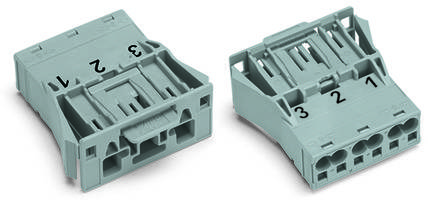 Разъем питания сети WAGO 770-773/073-000, 3 pin, 250В, 25А, (100 шт)