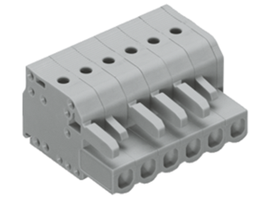 Гнездовой разъем WAGO 2231-102/026-000, 2 pin, 320В, 16А, CS: 5мм, (1 шт)