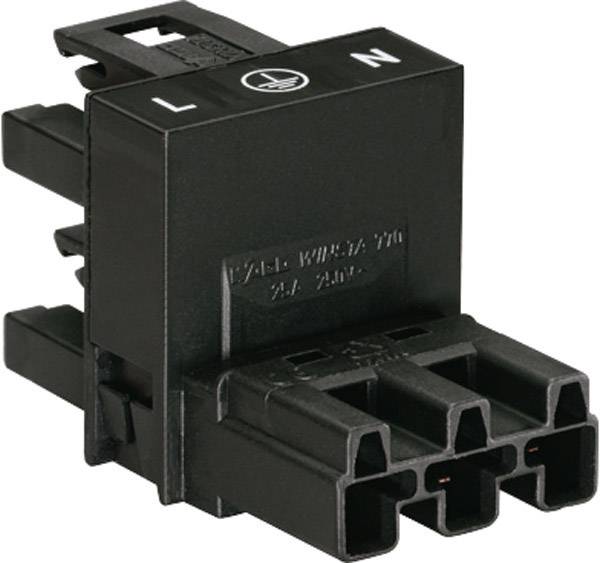 Сетевой распределитель H WAGO 770-634, 2 pin, 250В, вилка, 2 x розетка, (1 шт)