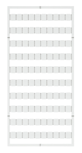 Маркерная карта WAGO 799-501, (1 шт)