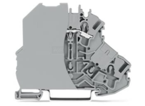 Двухуровневая клемма WAGO 2002-2201/097-000, 2 pin, 0.25мм²-4.0мм², 1000В, 24А, (1 шт)