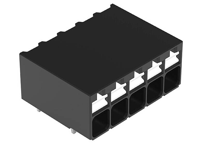 Клемма для печатной платы WAGO 2086-1205/300-000, 5 pin, 0.14мм² - 1.50мм², 320В, 17.5А, CS: 3.50мм, (1 шт)