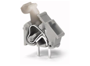 Клемма печатной платы WAGO 256-848, 1 pin, 0.08мм²-2.5мм², 320В, 24А, CS: 5мм, (1 шт)