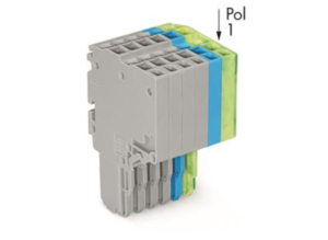 Внутренний разъём WAGO 2020-206/000-038, 6 pin, 0.5мм²-1.5мм², 500В, 13.5А, CS: 3.5мм, (1 шт)