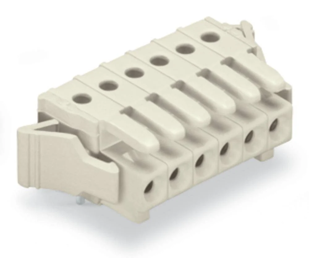 Розетка для подключения к печатной плате WAGO 734-540/037-000, 10 pin, 160В, 10А, CS: 3.50мм, (50 шт)