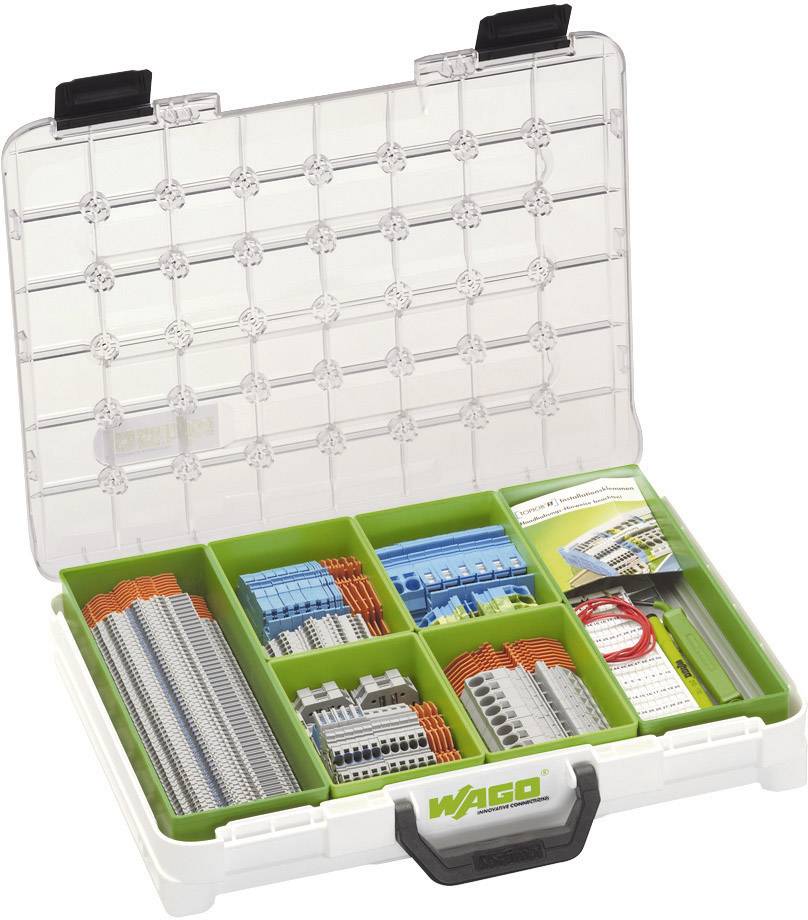 Кейс с набором клемм и аксуссуаров WAGO 821-120, (1 шт)