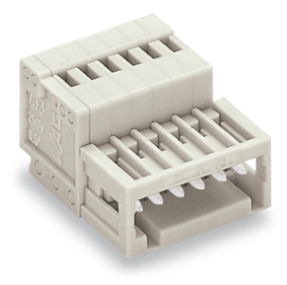 Штифтовая планка WAGO 733-207/033-000, 7 pin, 0.08мм² - 0.50мм², 160В, 6А, CS: 2.50мм, (100 шт)