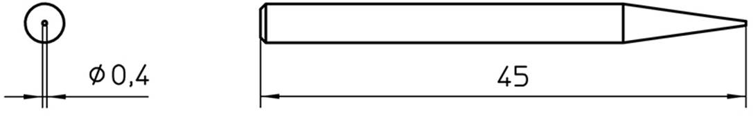 Паяльное жало Weller 4SPI15210-1 SPI15 210