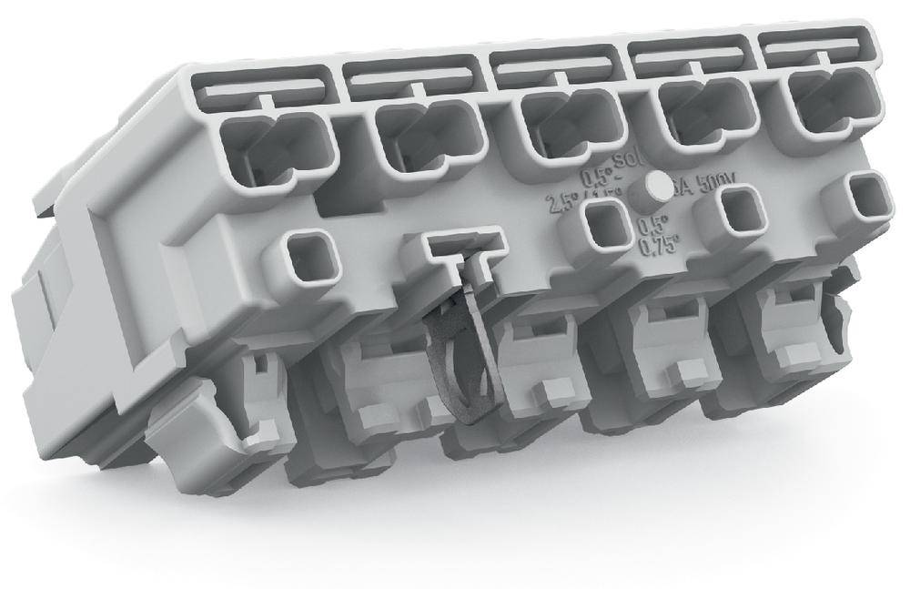 Разъем питания сети WAGO 294-8125, 5 pin, 0.5мм² - 2.5мм², 24А, (250 шт)
