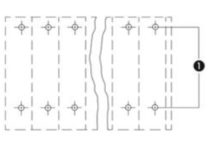 Клемма печатной платы WAGO 736-102, 4 pin, 0.08мм²-2.5мм², 320В, 21А, CS: 5мм, (1 шт)