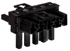 T-распределитель WAGO 770-622, 5 pin, 250В, 25А, (1 шт)