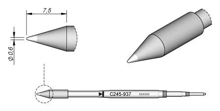 Паяльное жало JBC Tools C245937 