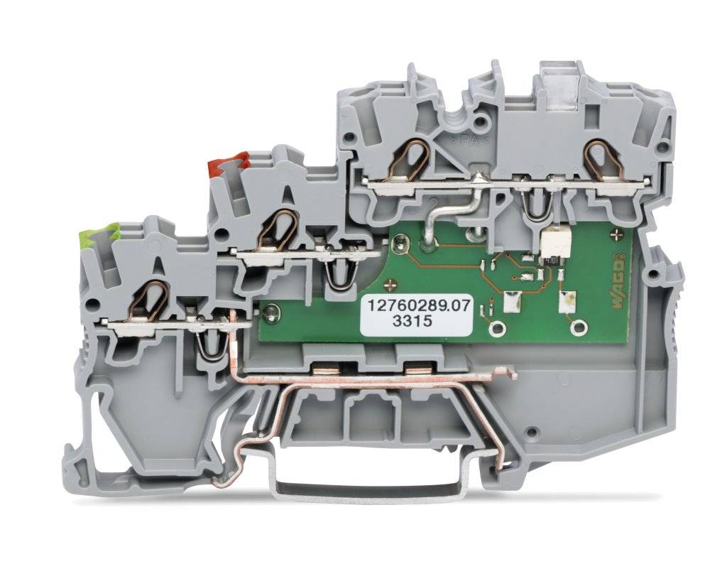 Клемма привода WAGO 2000-5317/1101-951, 8 pin, 0.14мм² - 1.50мм², 24В, 13.5А, (50 шт)