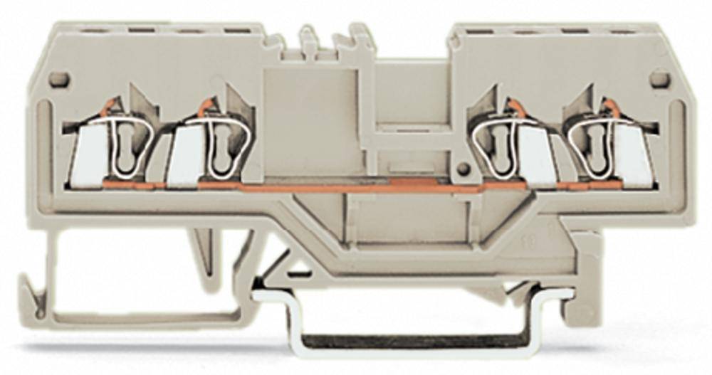 Клемма WAGO 279-994, 4 pin, 0.08мм² - 1.50мм², 550В, 15А, конф: L, (100 шт)