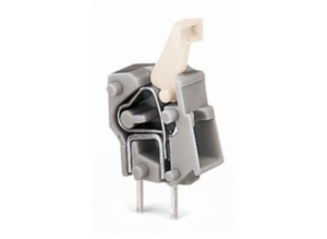 Клемма печатной платы WAGO 257-740, 1 pin, 0.08мм²-2.5мм², 320В, 24А, CS: 5мм, (1 шт)