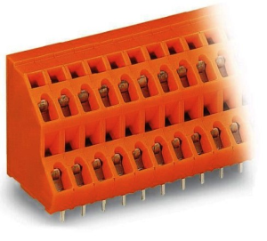 Клемма печатной платы WAGO 736-312, 12 pin, 0.08мм²-2.5мм², 320В, 21А, CS: 5.08мм, (1 шт)