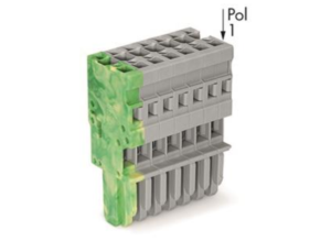 Внутренний разъём WAGO 769-107/000-037, 7 pin, 0.08мм²-4.0мм², 500В, 32А, CS: 5мм, (1 шт)