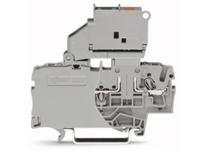 Клеммная колодка предохранителя WAGO 2002-1611/1000-541, 1 pin, 0.25мм²-4.0мм², 250В, 6.3А, (1 шт)